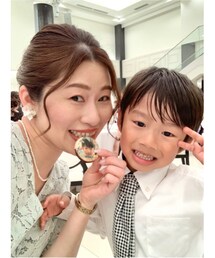 RENお誕生日おめでとう🥹💓 | 結婚式に参列した時💍✨正装しておめかししたちっちゃな彼氏💓可愛かったなぁ🥰(その他)