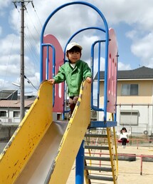 滑り台上れるよ🐒✨ | その他