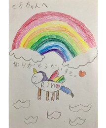 リンリンちゃんありがとう🦄💓 | とっても可愛い🦄✨SARAも喜んでいたよ💓(ラッピングキット)