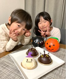 ハロウィンケーキ🧁🐈‍⬛ | 食器