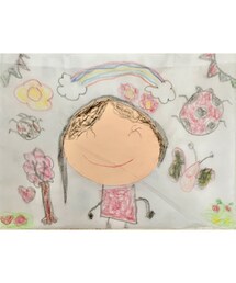 ママの絵🥺💓 | 作品袋の絵をママにしてくれた🥺💓(その他)