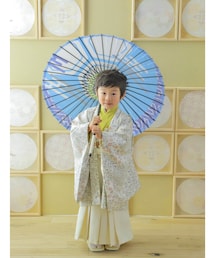 RENの着物👦🏻✨ | ママ好みの花柄🌼✨(着物)