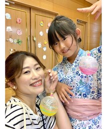 夏まつり🍉 | 主催した夏祭り🍉　　　　　　　　　　　　　　　　　　みんな浴衣も着てくれて可愛かった💓(浴衣)