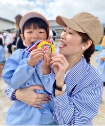 初めての運動会頑張ったね😉🎖️✨ | 年少さんにして初めての運動会🥹　　　　　　　　　　ダンスに体操にかけっこ上手に頑張りました✨(その他)