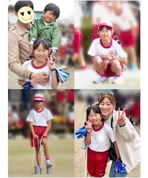 初めての小学校運動会🥹🎌 | SARAも初めての小学校運動会でした🥹🎌　　　　　　リレーも早かったしダンスも上手🥰　　　　　　　　　頑張る姿をたくさん見せてくれました👏🥹(その他)