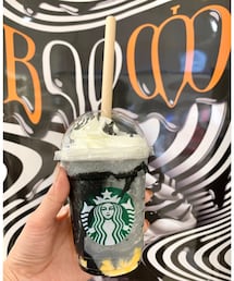 スウィーツ同盟会🐰🎃🦇 | スタバのBooooo！フラペ👻🎃🥤　　　　　　　　　　　　　　　この発想が素晴らしい👏😋(その他)