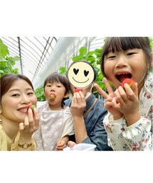 いちご狩り行ってきたよ🍓 | 大雨の中いちご狩りへ🍓(その他)