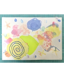 カタツムリも可愛い🐌💓 | 色付きシャボン玉で紫陽花☺️🫧(ラッピングキット)