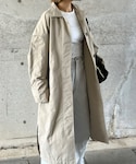 H&M(エイチ・アンド・エム)の「ジャケット/アウター(ステンカラーコート)」