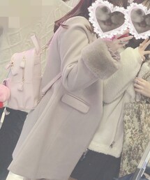 An MILLE | ノーカラーコート