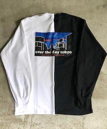 OVER THE DAY TOKYO × BENDS | 【O.T.D.T×BENDS】Exclusive "SHIBUYA" Long Tee / Black / XL(トップス)