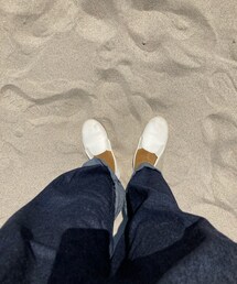 無印良品 | 数年ぶりの砂浜(スリッポン)