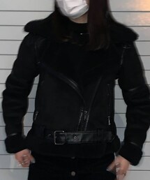 ZARA | ムートンコート