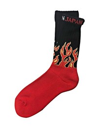 ching & co. | ching & co. / Fire Burning Socks (Red)(ソックス/靴下)
