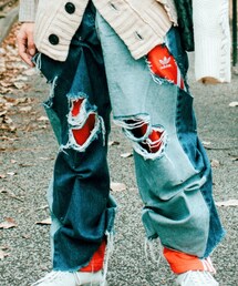 REMAKE ITEM | デニムパンツ
