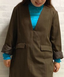 Ray BEAMS | ノーカラージャケット