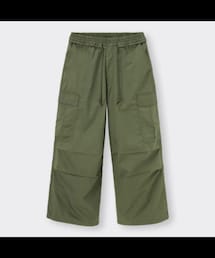 GU | スーパーワイドカーゴパンツ(カーゴパンツ)