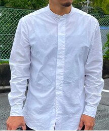 Paul Smith | バンドカラーシャツ(シャツ/ブラウス)