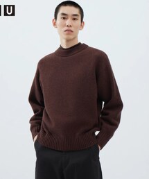 UNIQLO | プレミアムラムローゲージセーター(ニット/セーター)