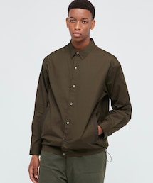 UNIQLO | オーバーサイズシャツブルゾン(ブルゾン)