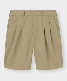 GU | タックワイドハーフパンツ(その他パンツ)