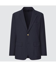 UNIQLO | コンフォートブレザー　L Navy(テーラードジャケット)