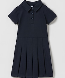ZARA | ボックスプリーツ ポロシャツ ワンピース(ワンピース)