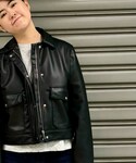 ZARA(ザラ)の「ジャケット/アウター(ライダースジャケット)」