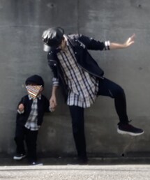 これ？？こんな感じ？？w | なんかママの方がノリノリな出来に😅😆w(その他)