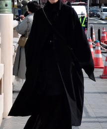 SOU･SOU | 梳毛綾織 角袖外套 袷(ダッフルコート)