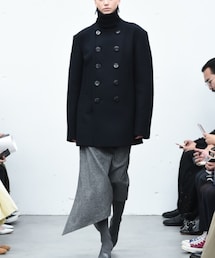 HYKE | ベージュ系(ピーコート)