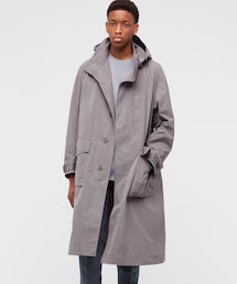 UNIQLO | +J オーバーサイズフーデットロングコート(モッズコート)