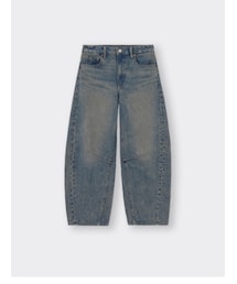 GU | バレルレッグジーンズ(デニムパンツ)