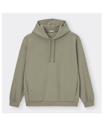 GU | ダブルフェイスビッグプルパーカ(長袖)(パーカー)