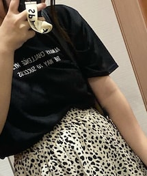 LUDIC PARK | ショート丈ロゴT(Tシャツ/カットソー)