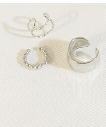 3coins | メタルカフスイヤリング(イヤーカフ)