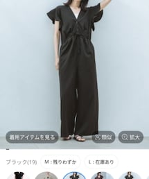 LAKOLE | 袖フリルオールインワン(オールインワン・サロペット)