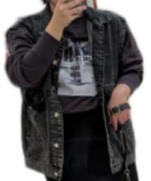 不明 | デニムベスト(ベスト)