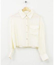 FUN | ステッチショートシャツ(シャツ/ブラウス)