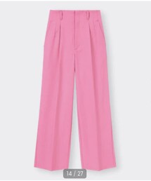 GU | GU ／ カラースラックス(丈標準69～73cm)(スラックス)