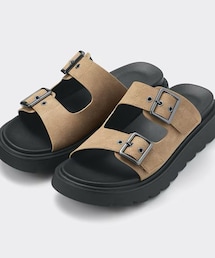 GU | ダブルベルトサンダル+X(サンダル)