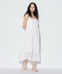 UNIQLO | クリンクルコットンキャミソールワンピース(ワンピース/ドレス)