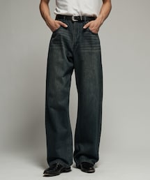 SINSS | Washed straight denim / ウォッシュストレートデニム(デニムパンツ)