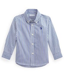 POLO RALPH LAUREN CHILDRENSWEAR | ストライプド コットン ポプリン シャツ(シャツ/ブラウス)
