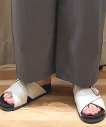 Samansa Mos2 blue | サンダル
