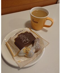 ミスド🍩 | 友達と遊びに行く長男達を送ってちょっと一息🥰💕どうしてもキャラメル味選んじゃう🤤💖(その他)