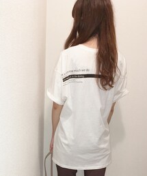 Tシャツ🎀後ろ | Tシャツ/カットソー