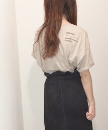 後ろ🎀 | Tシャツ/カットソー