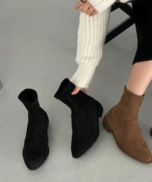 スエード　ショートブーツ | ブーツ