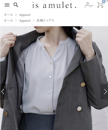 is amulet. | シャツ/ブラウス